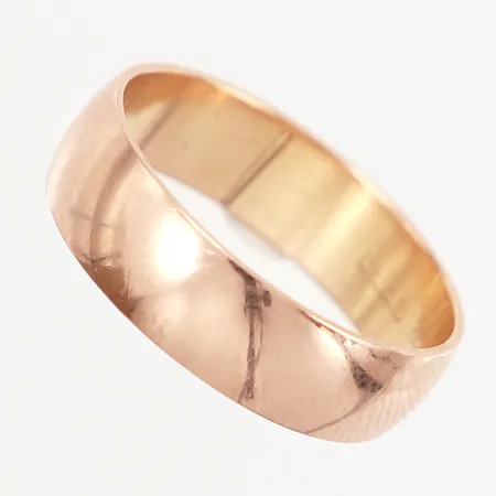 Ring slät, stl 18¼, bredd 5,5mm, 18K Vikt: 4,3 g