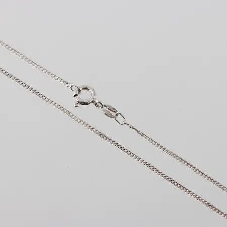 Kedja Pansar, längd 38cm, bredd 1,25mm, silver 835/1000 Vikt: 1,7 g
