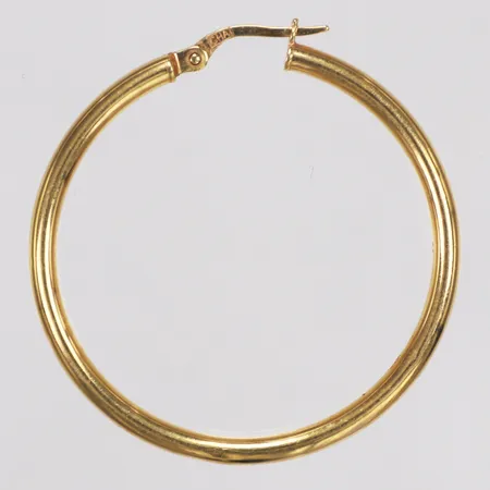 Örhänge, udda, Guldfynd, 37x38mm, 18K  Vikt: 1,5 g
