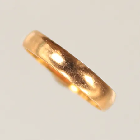 Slät ring, stl 16¾, 21K Vikt: 2,6 g