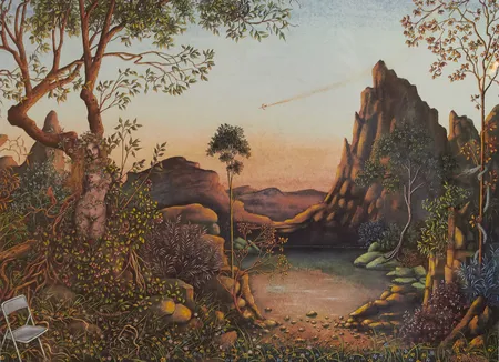 Tavla, Ulf Hinders, litografi, 32x45cm, signerad, 127/ 795, glas, ramad, tejpad baksida Vikt: 0 g Skickas med postpaket.