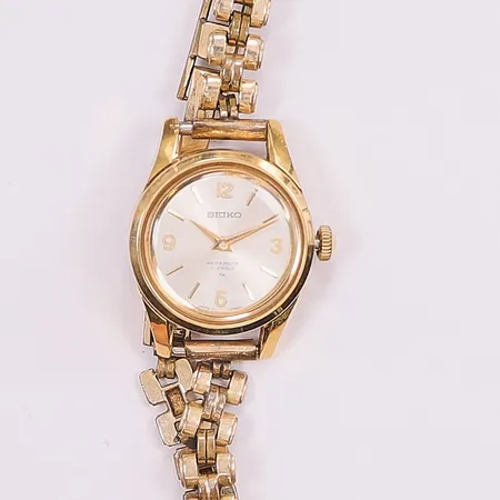 Damur Seiko, 23mm, manuell, flexband doublé, boettnr:904385.