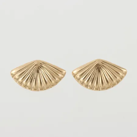Örhängen paret, längd ca 3 cm, 14k. Vikt: 1,6 g