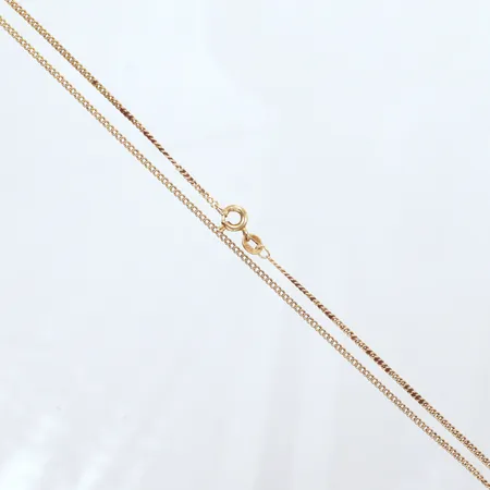 Halskedja Pansar, längd 41cm, bredd 1,5mm, 18K Vikt: 3 g