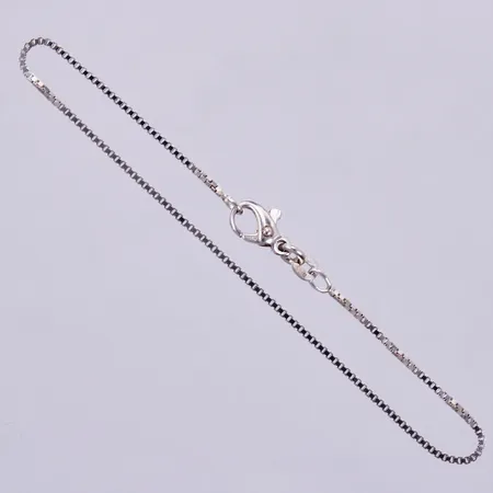 Armband venezia, längd: ca 19cm, bredd: ca 1mm, 925/1000, silver Vikt: 1,9 g