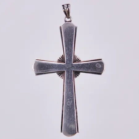Hänge längd ca 60cm, bredd 32mm, Guldvaruaktiebolaget G. Dahlgren & Co Ab 1940, silver Vikt: 8,3 g