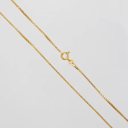 Kedja Venezia, längd ca 50,5cm, bredd 1mm, 18K Vikt: 6,4 g