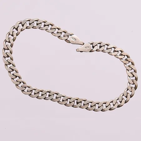 Armband pansar, 18cm, saknar lås, 925/1000 Silver 11g.