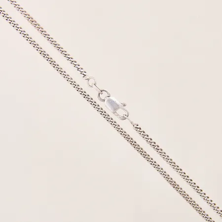 Kedja Pansar, längd 61cm, bredd 2mm, silver 925/1000 Vikt: 7,5 g
