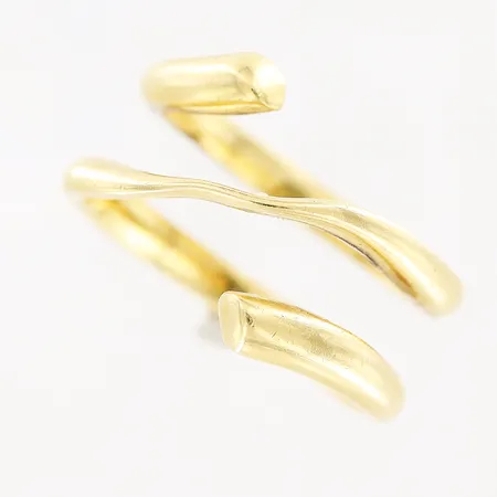 Ring, Georg Jensen, Magic, stl 17, bredd 9-15mm, något skev mittskena, 18K Vikt: 7,3 g