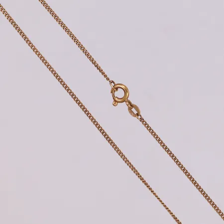 Kedja, Pansar, längd 82cm, bredd 1,4mm, 18K Vikt: 6,6 g