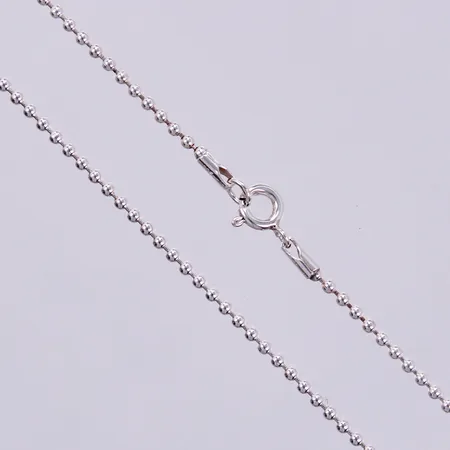 Kedja kullänk, längd: ca 55cm, bredd: ca 1,5mm, 925/1000 silver  Vikt: 5,6 g