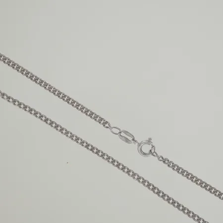 kedja pansar silver  L 64,5 cm b 2 mm 830-1000 8.9gr Vikt: 8,9 g