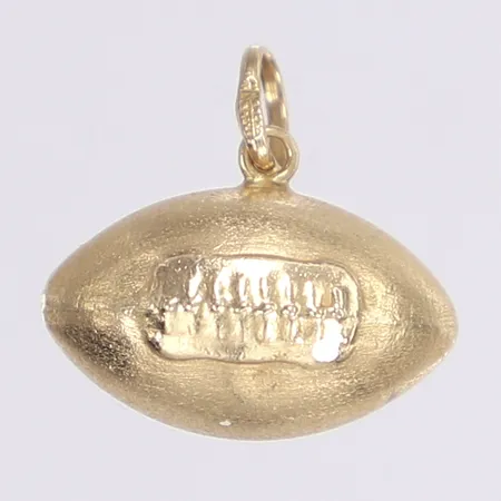 Hänge, amerikansk fotboll, Ø20mm, 14K Vikt: 2,2 g