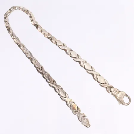 Armband, 19cm, bredd 5mm, silver 925/1000 Vikt: 19,4 g