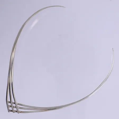 Halsring, öppen, ca Ø11,5cm, silver 925/1000 Vikt: 33,6 g