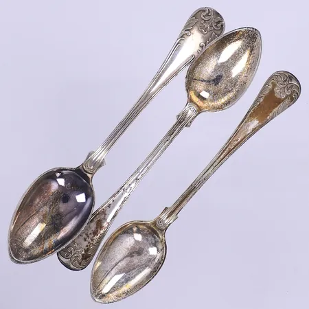 3 skedar, 14cm, silver 830/1000 Vikt: 53,4 g