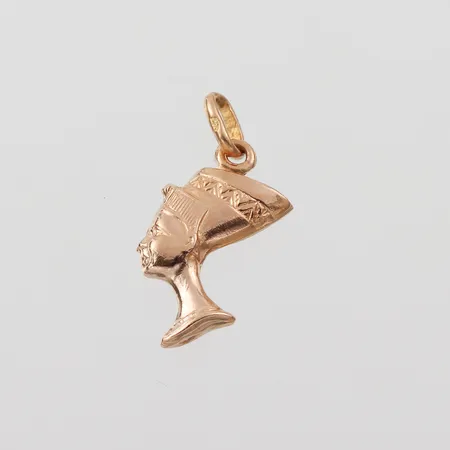 Berlock " Nefertiti", höjd ca 15mm, 18k Vikt: 1 g