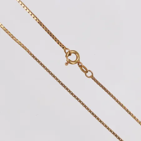 Kedja, Venezia, Italy, 72cm, bredd 1,2mm, 18K  Vikt: 12,1 g