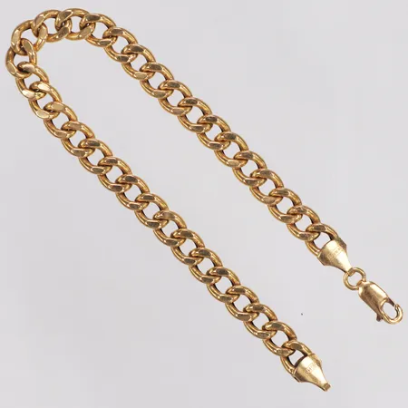Armband, Pansar, Guldfynd, 19,5cm, bredd 6,7mm, 18K  Vikt: 10,2 g