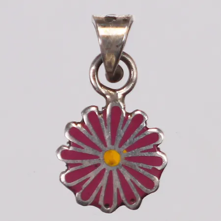 Hänge, blomma, 925/1000 silver Vikt: 1,4 g