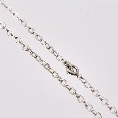 Kedja i silver, 60cm, Ankar, bredd 2,8mm, 835/1000, vikt 5,82g.