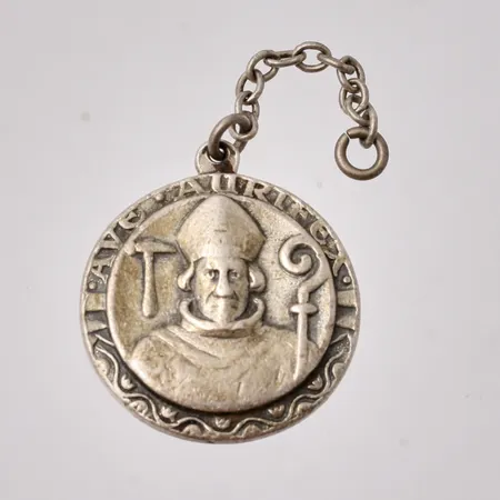 Hänge i silver, mått 27x63mm, 830/1000, K G Markströms Guldsmeds Ab, vikt 16,51g.