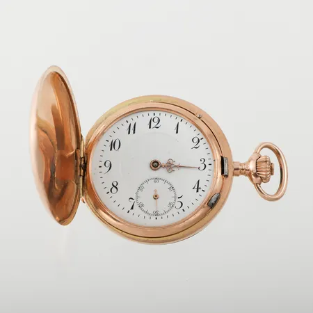 Savonett Mormorsur, fungerar ej, glas och en visare saknas, diameter 36 mm, 14k, totalvikt 39.8 gram. Vikt: 39,8 g