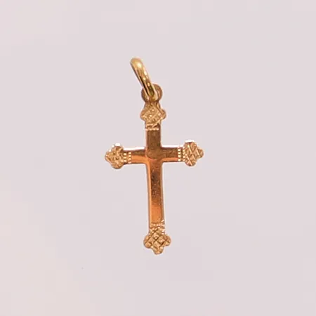 Hänge "kors", 25x12mm, 18K 0,8g.