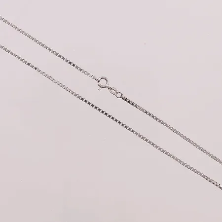 Kedja Venezia, 50cm, bredd:1,5mm, vitguld 18K 11,0g.