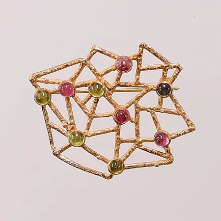Brosch, Stigbert, 42mm, Heribert Engelbert AB, 1968, 18K 7,5g.
