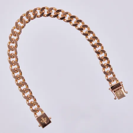 Armband Pansar, längd: ca 19,5cm, bredd: ca 8mm, Balestra, CCC, 18K  Vikt: 40,3 g