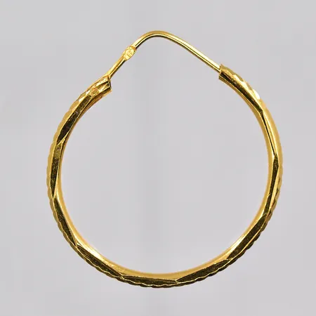 Udda örhänge, Ø 28mm, 22K Vikt: 1,5 g