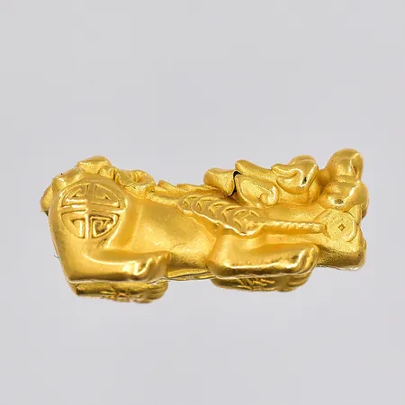 Hänge, drake, 18x8mm, 23K Vikt: 0,9 g