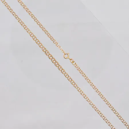 Collier doserad Bismarck, 45cm, bredd 2,8-4mm, 18K Vikt: 5,3 g