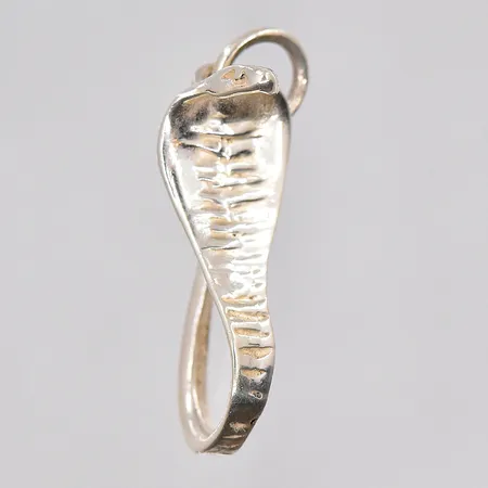 Hänge, kobra, stl 28x8mm, 925/1000 silver Vikt: 1,9 g