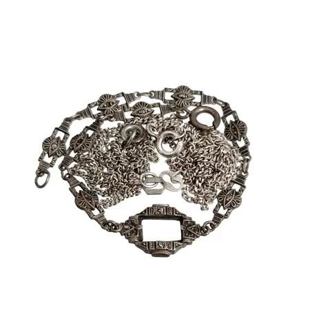 Diverse silversmycken 830-935/1000, defekta Vikt: 8,9 g