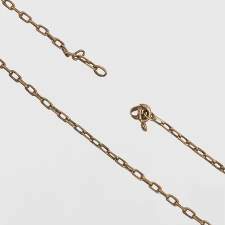 Kedja, Ankar, Balestra, längd: 50,5 cm, bredd: 2 mm, lås defekt/av, 18K guld. Vikt: 7,5 g