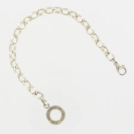 Armband, Thomas Sabo, Charm Club, ca 18cm, bredd ca 6mm, 925/1000 Silver Vikt: 14,7 g