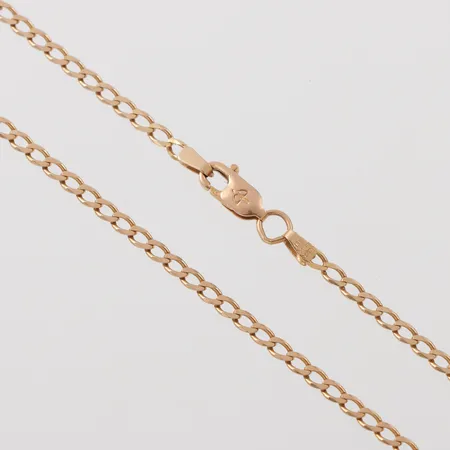Collier Balestra, längd ca 49 cm, bredd 2.4 mm, 18k. Vikt: 5,7 g