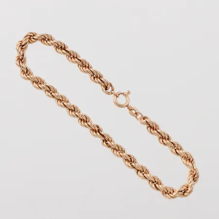 Armband Cordell. längd ca 19 cm, bredd 4.7 mm, 18k. Vikt: 6,7 g