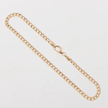 Armband, Guldfynd AB, längd ca 19 cm, bredd 2.9 mm, 18k. Vikt: 2,2 g