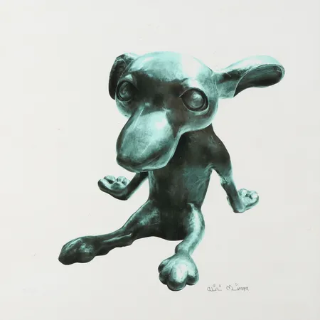 Niki Merimaa, litografi, signerad och numrerad, bildmått 29.5x29.5 cm. Skickas med postpaket.