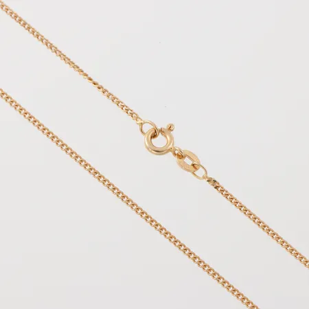 Collier Pansar, längd 46 cm, bredd 1.3 mm, 18k. Vikt: 3,5 g