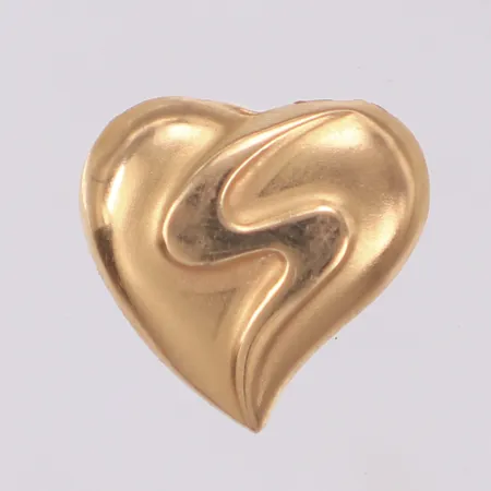 Hänge, hjärta, längd 12,8mm, bredd13,3mm, 18K Vikt: 0,9 g