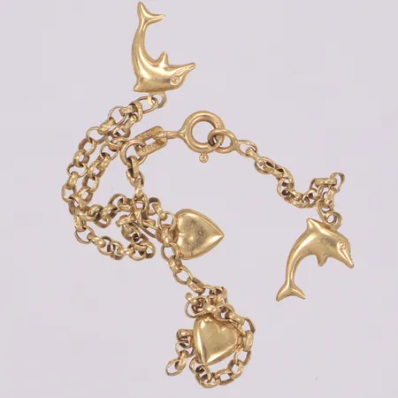 Armband, defekt, 18K Vikt: 1,7 g