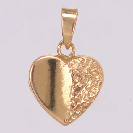 Hänge hjärta, 20x13mm, 18K Vikt: 0,8 g