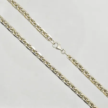 Kedja Ankar, längd 55 cm, bredd 7 mm, 925/1000 silver. Vikt: 62,4 g