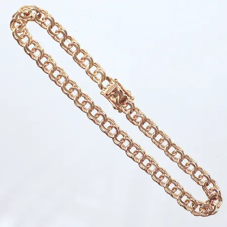 Armband Bismarck, längd 19cm, bredd 5mm, 18K Vikt: 9,5 g