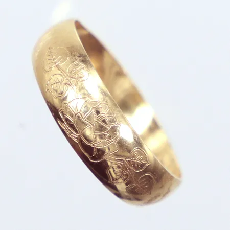 Ring, Ø18, 18K Vikt: 1,2 g
